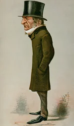 William Ewart Gladstone (1809-98) Karikatur aus Vanity Fair, 6. Februar 1869